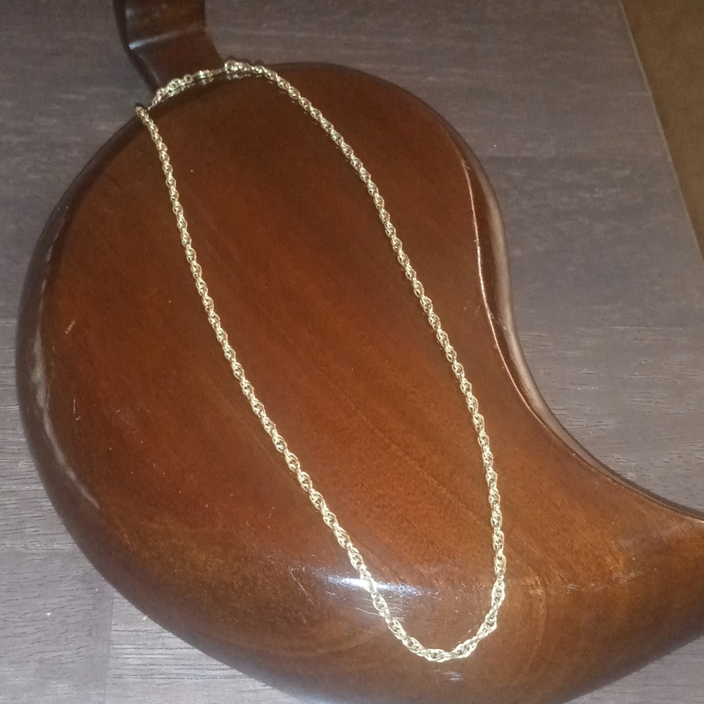 1/20 12K GF Rope Chain Necklace